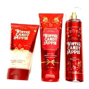 Winter Candy Apple Bath and Body Works